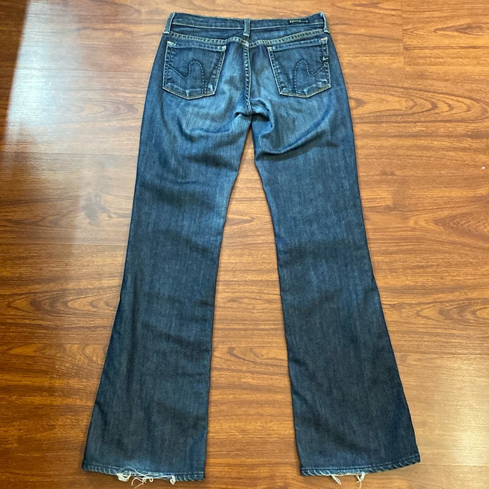 low rise bootcut citizens jeans